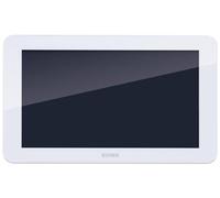 VIMAR K42937 Moniteur supplémentaire à écran tactile couleur LCD 7 pouces mains libres pour kit portier-vidéo, 1 alimentation 40103, avec attaches pour fixation murale