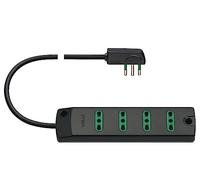 VIMAR-Multiprise 4 Prises 16a avec Fiche Câble 1,5 M Noir