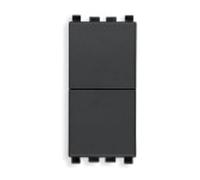 VIMAR série eikon - Poussoir double indépendant Contact ouvert + contact ouvert 10 A G