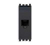 VIMAR série eikon - Prise RJ45 netsafe Cat5e UTP Gris