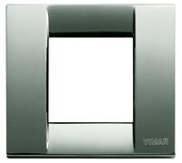 VIMAR série Idea - Plaque Classica 1 - 2 module métal chrome