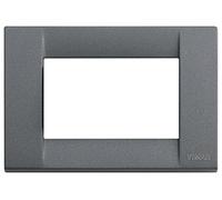 VIMAR série Idea - Plaque Classica 3 modules métal tableau