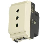 Vimar série idea - Prise 2 pôles + terre 10a p11 blanc