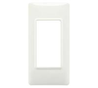 VIMAR série plat - Plaque 1 module panel tecnopolimero Ivoire