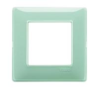 VIMAR série plat - Plaque 2 module Reflex MENTHE