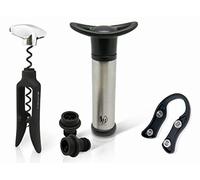 Vin Bouquet FI 003 coffret vin tire bouchon rotatif et pompe à vide accessoires ouvre bouteille manuel conservation bouchon sous vide cadeau