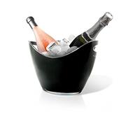 Vasque Rafraichissante 2 Bouteilles Noire Vin Bouquet