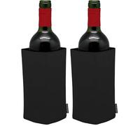 Vin Bouquet FIE 042 Housse glacière Noir 22,7 x 14,7 x 2,2 cm (Lot de 2)