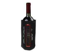 Vin Bouquet FIE 108 Housse rafraîchissante avec thermomètre Refroidir Bouteilles vin cava Champagne contrôle température
