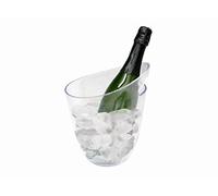 Vin Bouquet FIE 192 Seau à Glace Transparent pour Refroidir 1 Bouteille vin cava Champagne