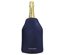 Vin Bouquet FIE 644 housse rafraîchissante bleu marine auto ajustable antidérapante refroidir bouteilles vin cava champagne