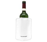 Vin Bouquet FIE 968 Housse rafraîchissante Blanche Auto Ajustable avec Bande élastique Refroidir Bouteilles vin cava Champagne