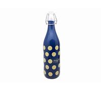 VIN Bouquet FIV 271 Bouteille en Verre, Beige, 8,6 x 32 x 8,6 cm