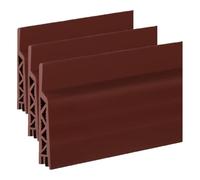 Vinabo 100 cm x 5 cm Joint de Porte, Joint pour Porte Adhésive, Bande D'étanchéité, Calfeutrer Bas de Porte, Joint Inférieur Isolation Insonorisé Anti-poussière (Marron)