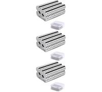 Vinabo 60PCS Petits Aimants de Frigo,6mm x 3mm, Neodyme, Mini, Puissant Punaise Métalliques pour Réfrigérateur,Images,Bricolage,Carte,Tableau Blanc,Calendrier (Lot de 3)