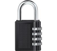 Vinabo Cadenas à Combinaison à 4 Digit,Numero Cadenas Code,Serrure Combinée
