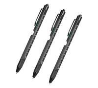 Vinabo Idee Cadeau Noel Homme Original Utile, Multifonction 9 en 1 Stylo, pour Papa, pour Anniversaire, Fete des Peres (Lot de 3)
