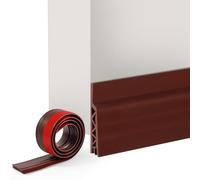 Vinabo Joint de Porte Adhésive, 100 cm x 5 cm, Marron | Bande D'étanchéité, Calfeutrer Bas de Porte, Isolation Insonorisé, Anti-poussière