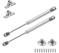 Vinabo Lot de 10 ressorts à gaz, 60 N vérin pneumatique pour meubles, pistons pour portes de cuisine, piston à gaz pour portes, charnière d'armoire, bras amortisseur pour charnière de meubles de