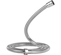 Vinabo Tuyau de douche flexible 1,5 M en acier inoxydable, résistant à haute température anti-torsion chrome tuyau de douche, G1/2, 59 pouces (Lot de 5)