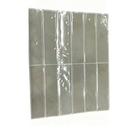 VINATO 10 Pièce 3D Crédence Adhésive Pour Cuisine,Carrelage Adhesif Mural Cuisine,Carrelage Adhesif Mural Salle de Bain,Stickers Carrelage,Imperméable Anti-huile,Facile à Nettoyer(Beige,22.9x29cm)