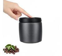 VINATO Boite A Cafe hermetique en Acier Inoxydable 0,4L - Récipient sous Vide pour Café, Thé ou Aliments, Boite Café