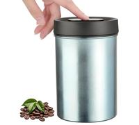 VINATO Boîte à Conservation Hermétique en acier Inoxydable, Pour Café, Aliments Secs, Noix,Cuisine, 800ml (Bleu)