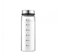 VINATO Salières et Poivrières en Verre 4x150ml - avec échelle & bouchons réglables - passe au lave-vaisselle, sans BPA - pour cuisine & camping
