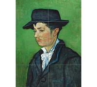 Vincent Van Gogh Portrait Of Armand Roulin XL Giant Panel Poster (8 Sections) Affiche