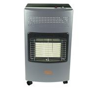 VINCO 71406 VIN71406 Poêle à gaz avec Panneau Infrarouge, 4200 Watt, Blanc, 36 x 41 x 72 cm