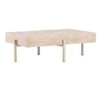 Vind Table basse 76 x 130 cm Vadholmen - Bois blanchi