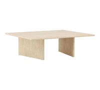 Vind Table basse carrée scandinave - Beige