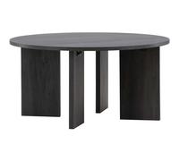 Vind Table basse ronde Askerön - Noir