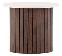 Vind Table d'appoint ronde Visingsö - Marron beige