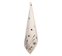 Vind Torchon en coton beige Motif floral