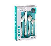Viners Everyday Glisten Ménagère 16 pièces en acier inoxydable 18/0 Argenté (l'emballage peut varier)