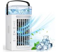 Vinmall Climatiseur Portable, Mini Refroidisseur D'air Portable Ventilateur de Climatisation Personnel Portable Refroidisseur
