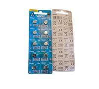 Vinnic Ag3 L736 192 Lot de 30 piles alcalines pour montres, calculatrices, jouets, lasers, horloges
