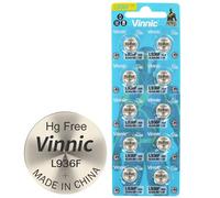 Vinnic AG9 L936 394 LR45 1,5 V Lot de 10 piles