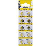 Vinnic L926 C10 Lot de 10 piles alcalines AG7