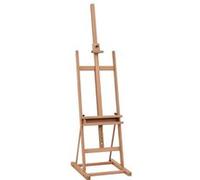 VInsetto Chevalet d'artiste sur pieds hauteur réglable 16 niveaux inclinaison réglable 80° max. niche rangement bois de hêtre G