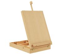 Vinsetto - Chevalet de Table - Bois de Hêtre - 27x41.5x74.5cm - Bois naturel