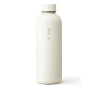 Vinsun Gourde Isotherme 500ml blanc crème - Bouteille d'eau Inox | Étanche, sans BPA, Reutilisable, Bouteille Thermo pour Sport, Randonnee, Velo, Voyage, École