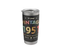 Vintage 1951 Legend 75e Birthday Awesome 75 Epic Grandma Gobelet isotherme en acier inoxydable double paroi