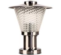 Vintage en Acier Inoxydable extérieur Pilier lumière Colonne Lampe rétro Herbe étanche Cool Porte Lampe Poteau Lanterne continentale Villa Patio clôture Lampe de Jardin Patio lumière