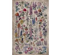 Vintage Flower 2027 Planner Weekly and Monthly: Minimalist Calendar Organizers, goal, to do list