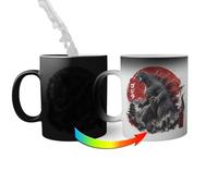 Vintage Japanese Godzila Great Wave Tasse magique de Nouveauté amusantes 330ml