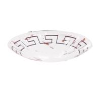 Vintage LED plafonnier verre satiné blanc rond plafonnier, 39,5 x 10 cm, salon chambre couloir couloir