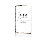 Vintage Tanning Salon Definition Tin Sign Sunless Tan Humor Metal Wall-Art Sarcastic Addiction Decor For Tan Lover Bedroom Beach House 8 X 12 inch