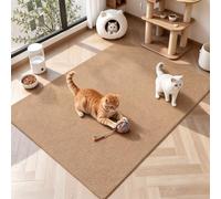 Vintage Tapis Salon Lavable Machine Rug Chambre Rug Intérieur Antidérapant | Vintage Tapis de Couloir Intérieur Carpet Dessous antidérapant Salle a Manger,Bureau,Cuisine 6mm(Camel,80x200cm)